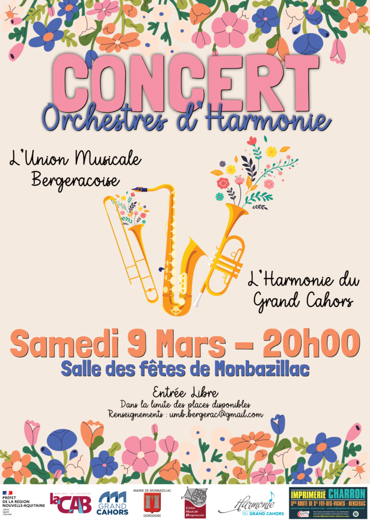 Concert d'Orchestres d'Harmonie - Monbazillac